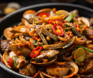 바지락 100g 영양성분, 칼로리와 단백질을 생것 기준으로 보기